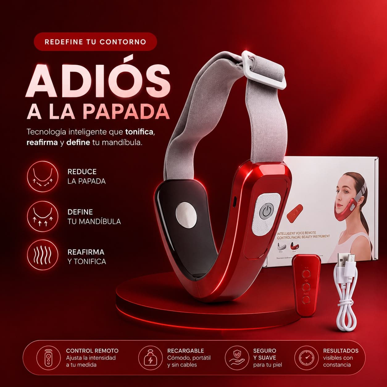 Masajeador Reductor Papada