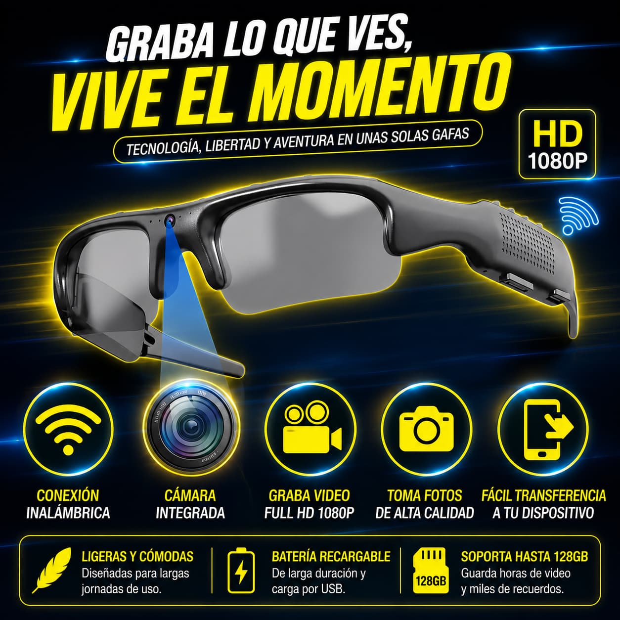 Gafas con Cámara