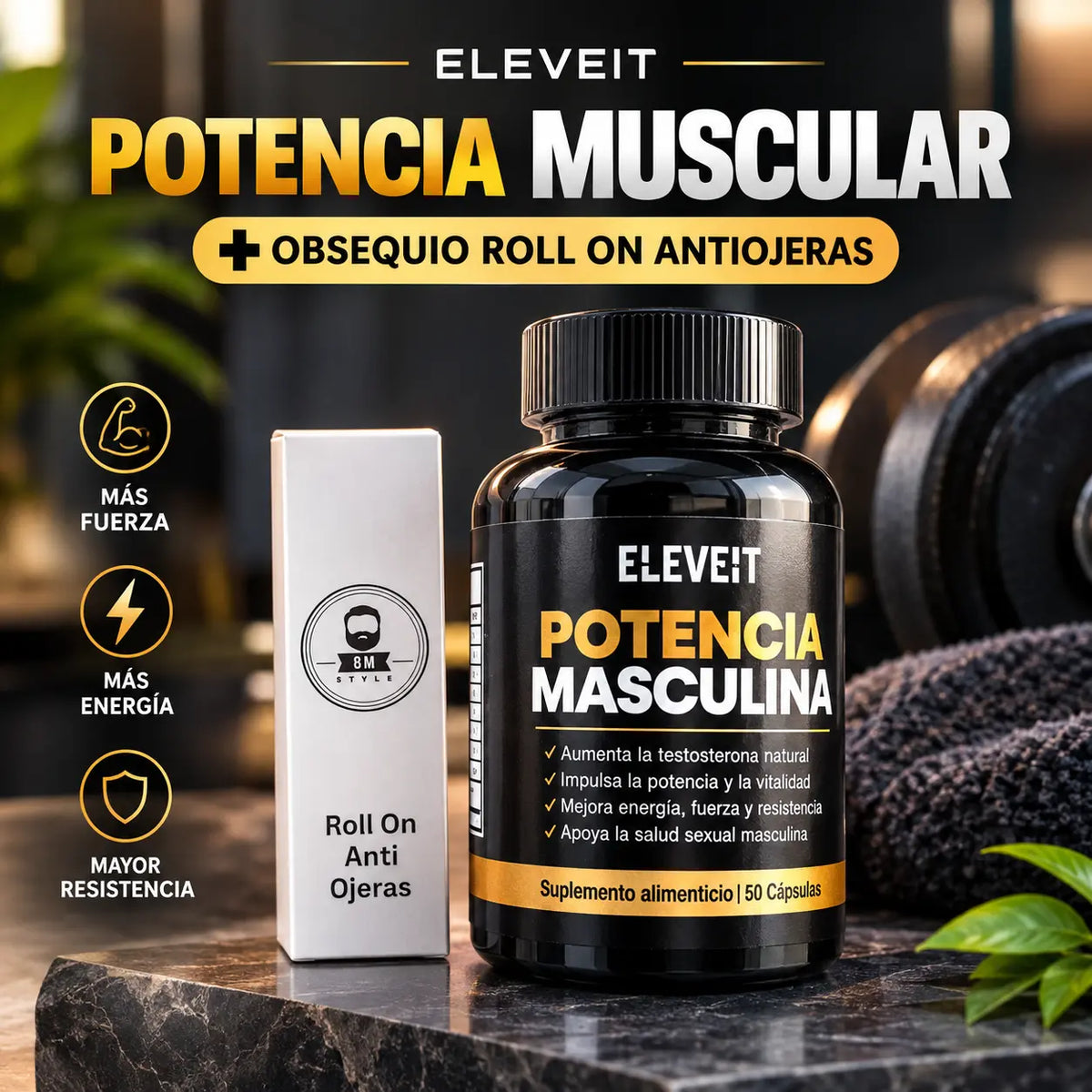 Eleveit Potencia Masculina + Obsequio
