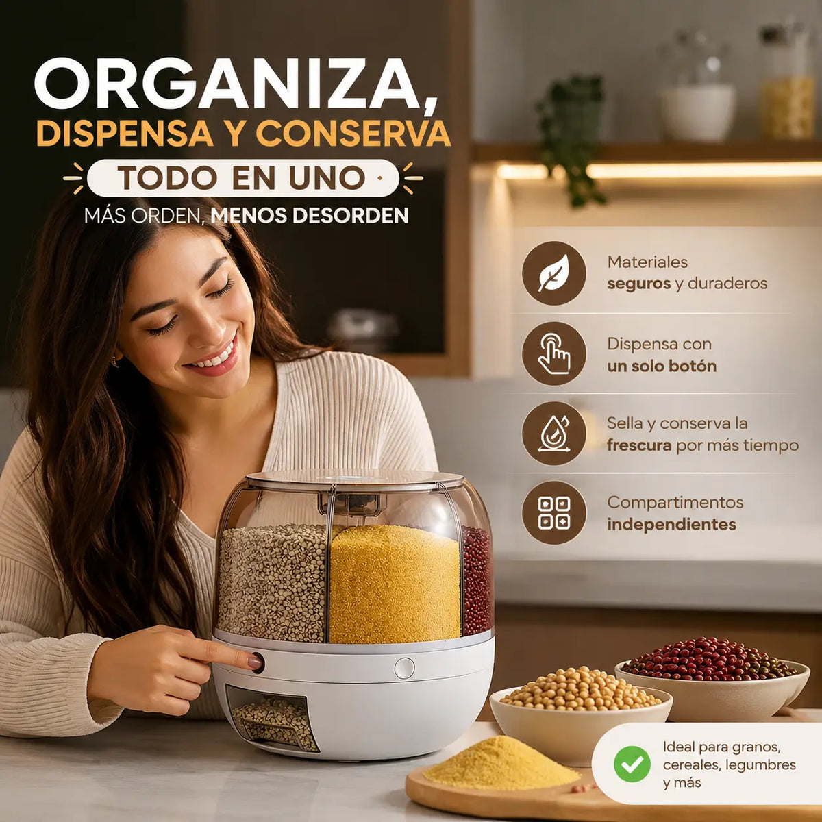 Recipiente de Granos