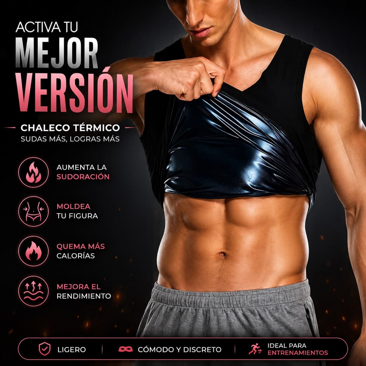 Faja Chaleco Termico Reductor