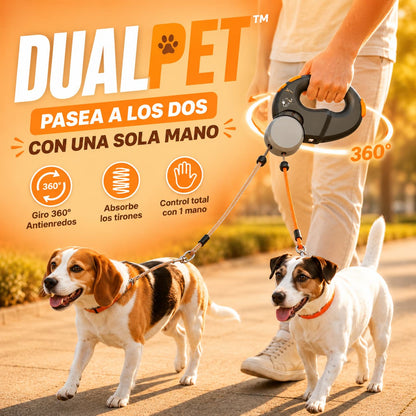CORREA PARA MASCOTA DOBLE
