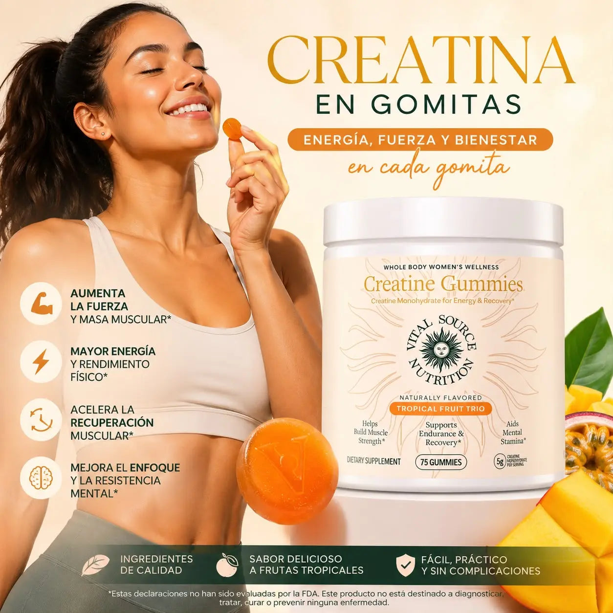 GUMMIES CREATINE + REGALO