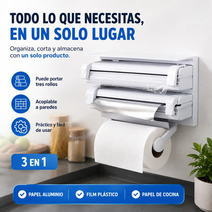 Dispensador de Rollos 3 en 1