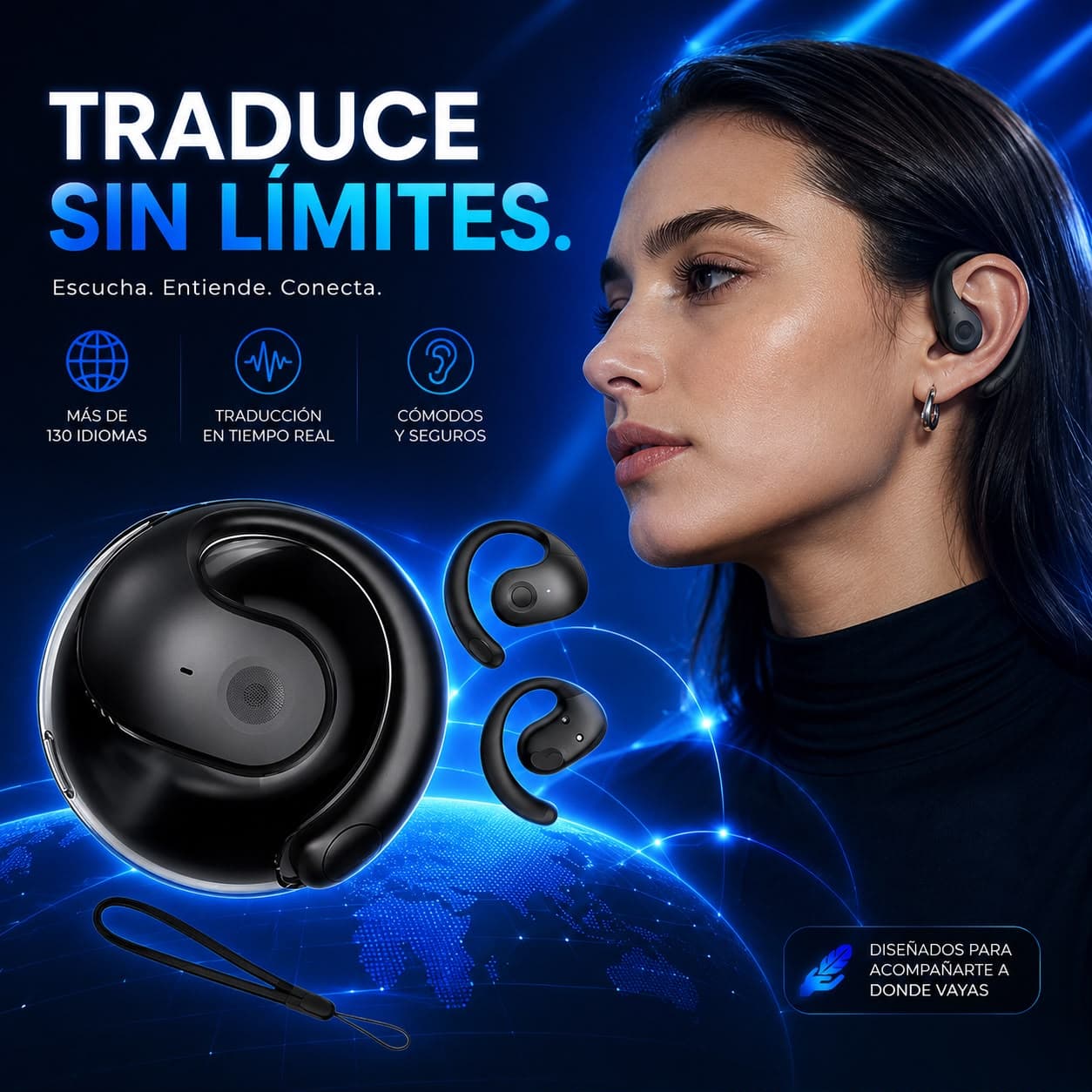 Audífonos Inalámbricos Traductores