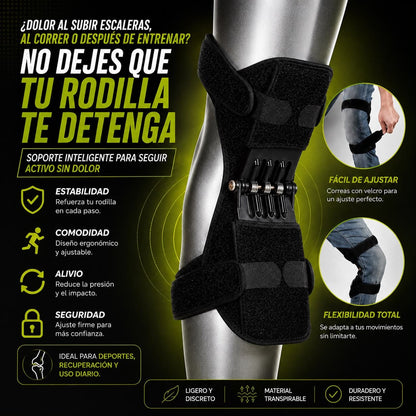 Rodillera con soporte metalico