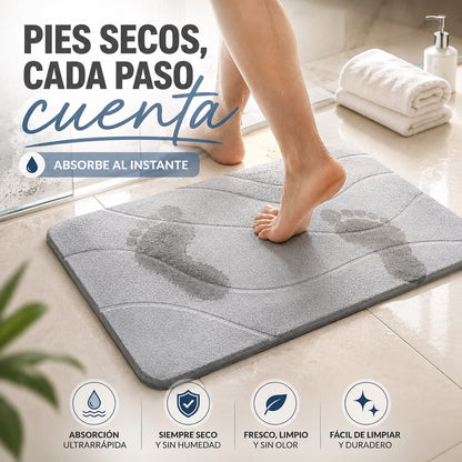 Tapete y Escurridor Absorbente Piedra Diatomita