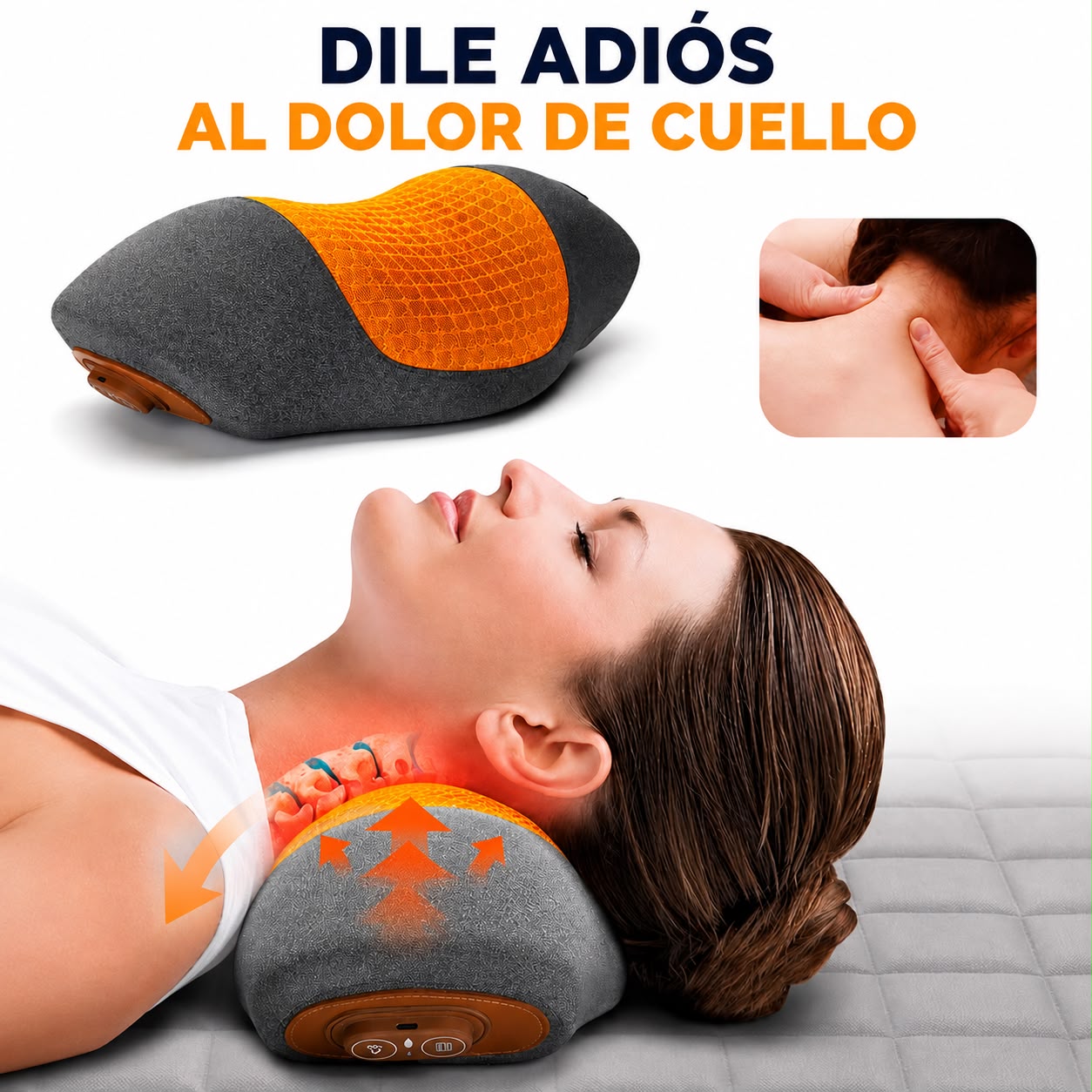 Almohada Cervical Masajeadora