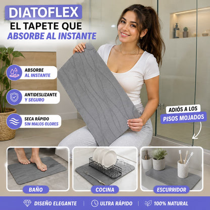 Tapete y Escurridor Absorbente Piedra Diatomita