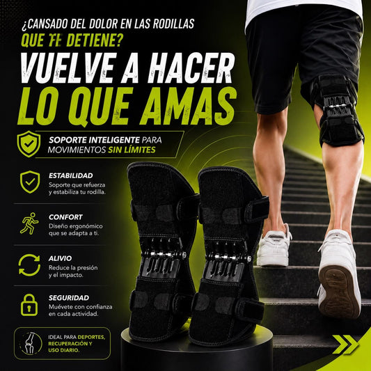 Rodillera con soporte metalico