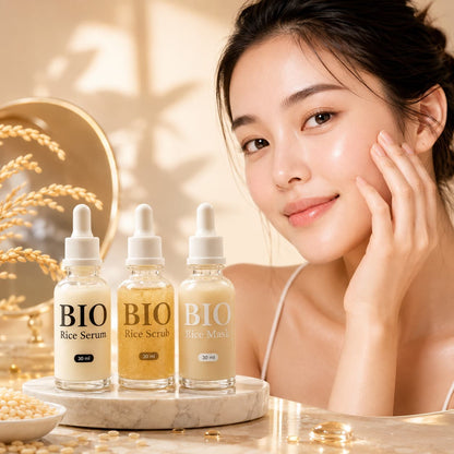 Kit x 3 BIO Rice Mascarilla Coreana
