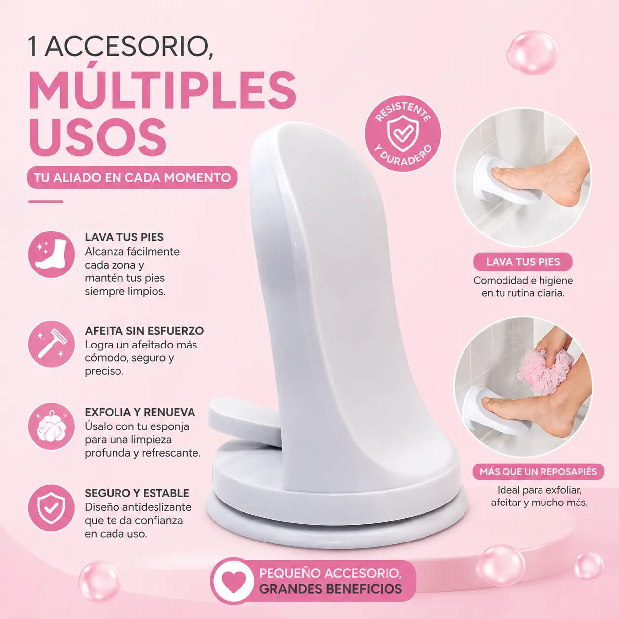 Soporte De Baño Para Pies