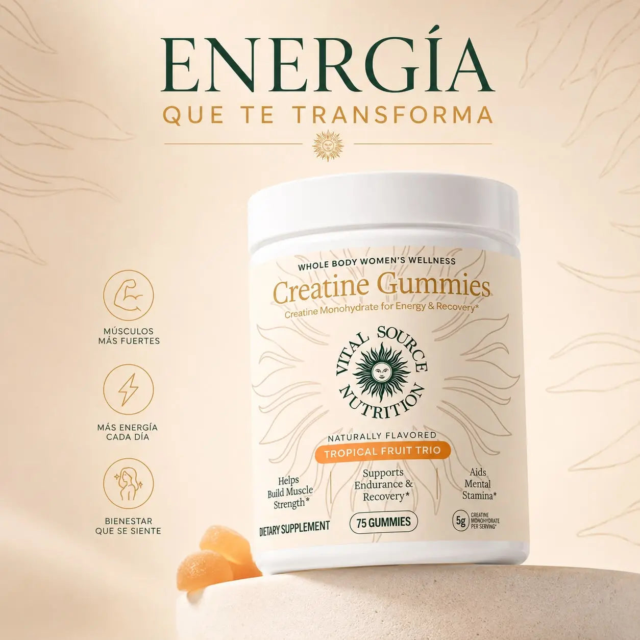 GUMMIES CREATINE + REGALO