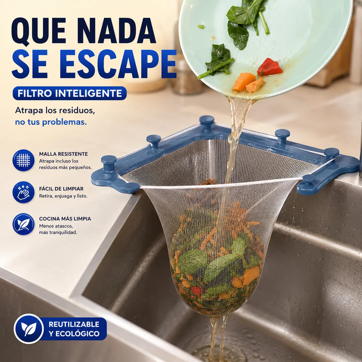 Rejilla De Filtro Triangular Para Fregadero