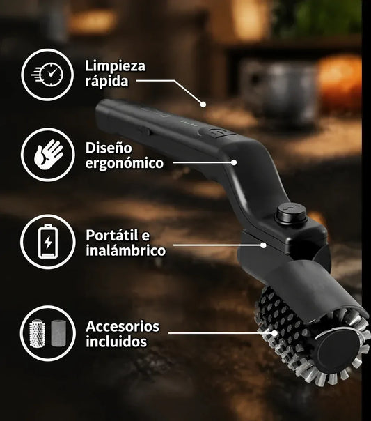 Cepillo Electrico Para Parrilla