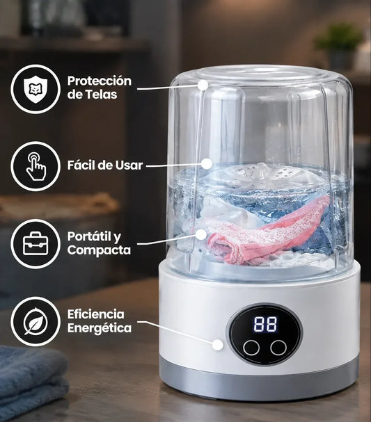 Mini Lavadora Portatil